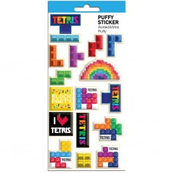 Dia Sticker 10*22cm Puffy Tetris 504033