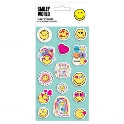 Dia Sticker 10*22cm Puffy Smiley World 504989