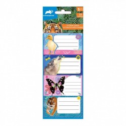 Dia Etichete Scolare Autoadezive 20/set Animal Planet 571008