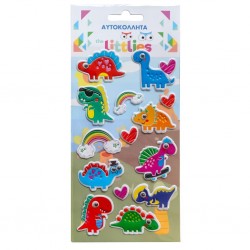 Dia Sticker 10*22cm Dinozauri Cu Ochi The Littlies 646985
