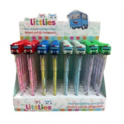 Dia Creion Pop A Point Cu Radiera Autobus The Littlies 647028