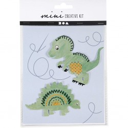 Cc Mini Kit Creativ Broderie Dinozaur 977217