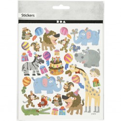 Cc Sticker Decor Animals Birthday 27185
