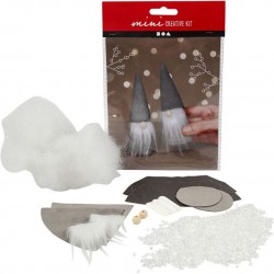 Cc Mini Kit Creativ Craciun Gnom Scandinav Velur Gri 977429