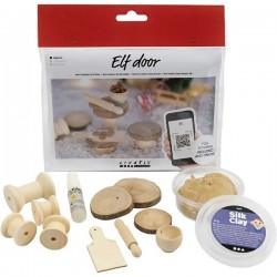 Cc Mini Kit Creativ Elf Door Decor De Craciun - Prajituri 977451