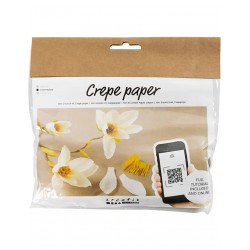 Cc Mini Kit Creativ Flori Din Hartie Creponata - Magnolia 977472