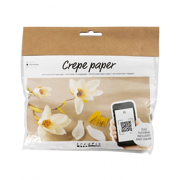 Cc Mini Kit Creativ Flori Din Hartie Creponata - Magnolia 977472