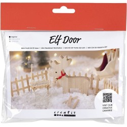 Cc Mini Kit Creativ Elf Door Decor De Craciun - Ren 977477