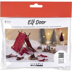 Cc Mini Kit Creativ Elf Door Decor De Craciun - Camping 977478