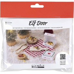 Cc Mini Kit Creativ Elf Door Decor De Craciun - Pizza 977480
