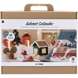Cc Kit Creativ Modelare Calendar Advent Craciun Cu Materiale Reciclate 977598