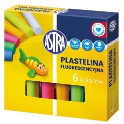 As Plastilina 6 Culori Fluorescente Astra 83811906