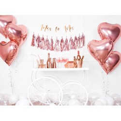 Pd Balon Folie Aluminiu Heart, 45cm, Rose Gold Fb9m-019r