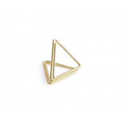 Pd Suport Numere Masa, Place Card Holders Triangles, Gold, 2.3 Cm 10/set Pch3-2-019