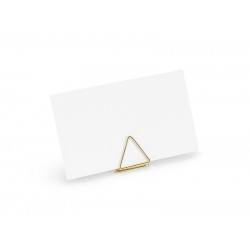 Pd Suport Numere Masa, Place Card Holders Triangles, Gold, 2.3 Cm 10/set Pch3-2-019