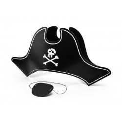 Pd Palarie Pirat, Pirate's Hat And Eyepatch, 14cm Cpp17
