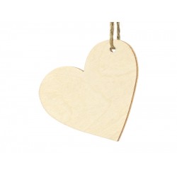 Pd Accesorii Din Lemn, Wooden Place Cards Hearts, 6x5cm 10/set Ws1-100