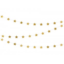 Pd Ghirlanda Stelute Aurii 3.6m Gls8-019m