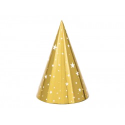 Pd Coif, Stars, Gold, 16cm 6/set Cpp20