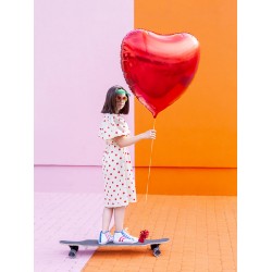 Pd Balon Folie Aluminiu Heart, 72*73cm, Red Fb77m-007