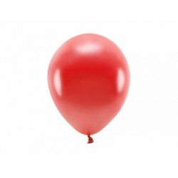 Pd Baloane Eco Balloons 26cm, Metallic Red 10/set Eco26m-007-10
