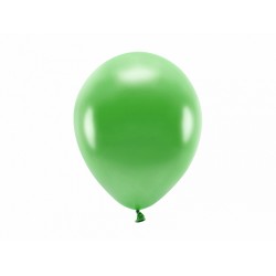 Pd Baloane Eco Balloons 26cm, Metallic Green Grass 10/set Eco26m-101-10