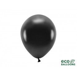 Pd Baloane Eco Balloons 26cm, Metallic Black 10/set Eco26m-010-10