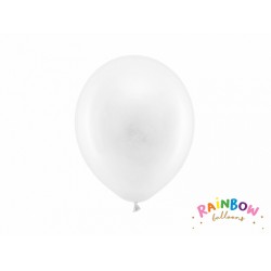 Pd Baloane Rainbow Balloons 23cm, Pastel White 100/set Rb23p-008