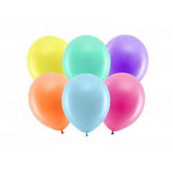 Pd Baloane Rainbow Balloons 23cm Pastel, Mix 100/set Rb23p-000