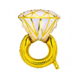 Pd Balon Folie Aluminiu Ring, 60 X 95cm, Mix Fb103
