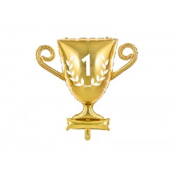 Pd Balon Folie Aluminiu Cup, 64x61cm, Gold Fb110m-019