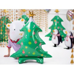 Pd Balon Folie Aluminiu Christmas Tree, Mix, 78x94cm Fb114