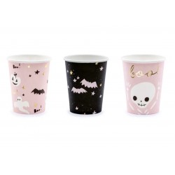 Pd Pahare Carton Boo!, Mix, 220ml 6/set Kpp61-eu3