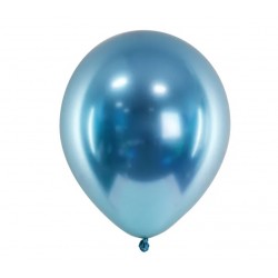 Pd Baloane Glossy Balloons 30cm, Blue 10/set Chb1-001-10