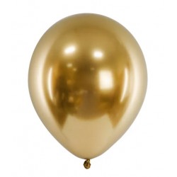 Pd Baloane Glossy Balloons 30cm, Gold 10/set Chb1-019-10
