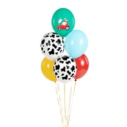 Pd Baloane Balloons 30cm, You Rock, Mix, 6/set Sb14p-314-000-6