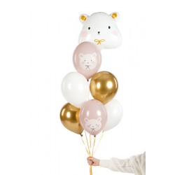 Pd Baloane Balloons 30cm, Polar Bear, Mix, 6/set Sb14p-315-000-6