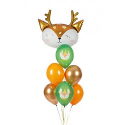 Pd Baloane Balloons 30cm, Deer, Mix, 6/set Sb14p-317-000-6