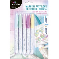 De Marker Textile Vf Rotund Culori Pastel 5/set Kidea Mpot5ka