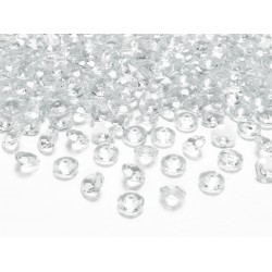 Pd Confetti Diamante, Diamond Confetti, Colourless, 12mm 100/set Adc12-099