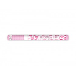 Pd Confetti, Confetti Cannon With Rose Petals , Pink, 60cm Tukp60-081