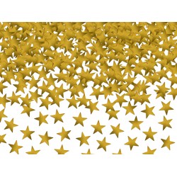 Pd Confetti, Confetti Stars, Gold, 10mm, 30g Kons6