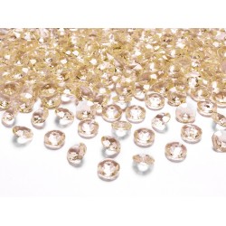 Pd Confetti Diamante, Diamond Confetti, Gold, 12mm 100/set Adc12-019