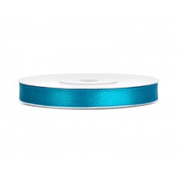 Pd Banda Satin, Satin Ribbon, Turquoise, 6mm/25m Ts6-083