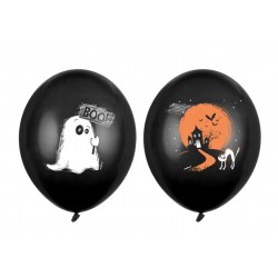 Pd Baloane Balloons 30cm, Ghost, Pastel Black 6/set Sb14p-122-010-6