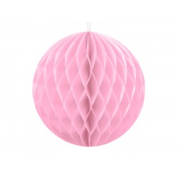 Pd Ornament Suspendat Hartie, Honeycomb Ball, Light Pink, 10cm Kb10-081j