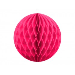 Pd Ornament Suspendat Hartie, Honeycomb Ball, Dark Pink, 10cm Kb10-006
