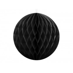 Pd Ornament Suspendat Hartie, Honeycomb Ball, Negru, 10cm Kb10-010
