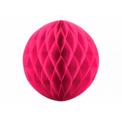 Pd Ornament Suspendat Hartie, Honeycomb Ball, Dark Pink,, 20cm Kb20-006