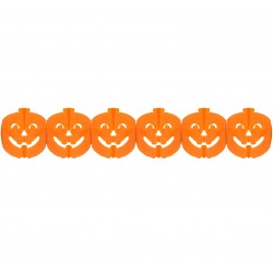 God Ghirlanda Din Hartie Pumpkin, Orange, 300cm Pf-gppd